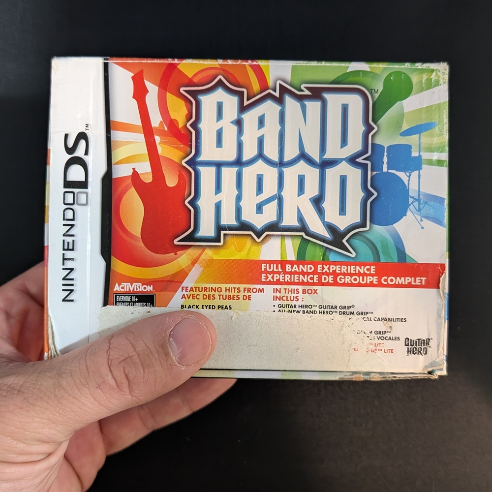 In Box Band Hero Nintendo DS Game
